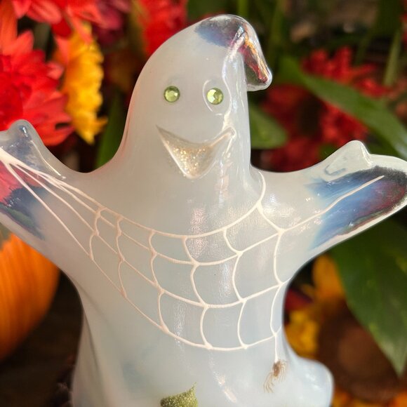 2004 RARE/MINT Fenton Halloween Ghost “Boo Boo” signed by Scott Fenton (#291) - Picture 10 of 16